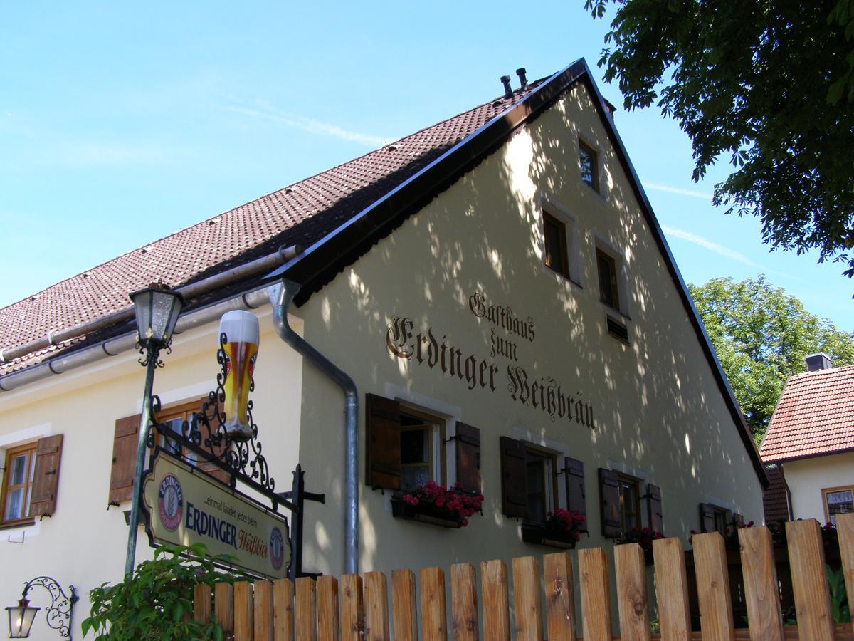 Hotel & Gaststaette Zum Erdinger Weissbraeu Мюнхен Экстерьер фото